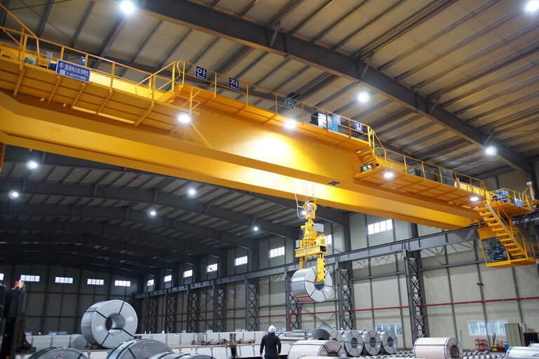 [**기업]30TON CLAB CRANE 제작 설치(with SKID)