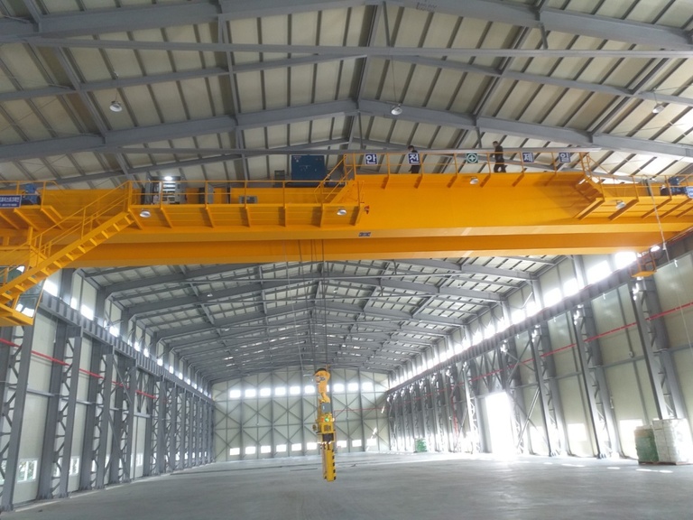 [****인더스트리]30TON CLAB CRANE 제작 설치(with SKID)